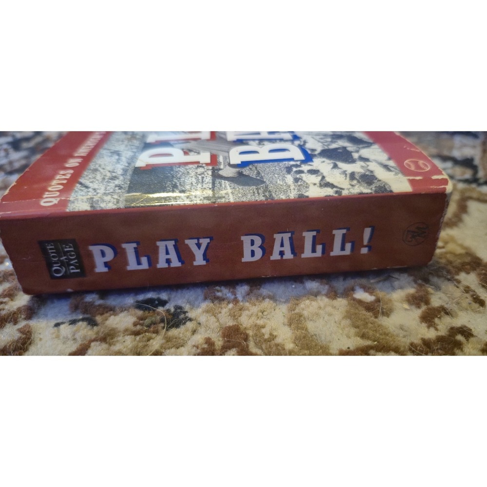 Play Ball! Notes on America's Favorite Pastime Baseball Book Vintage - Picture 5 of 5